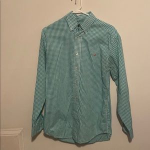 Southern marsh green and white plaid!